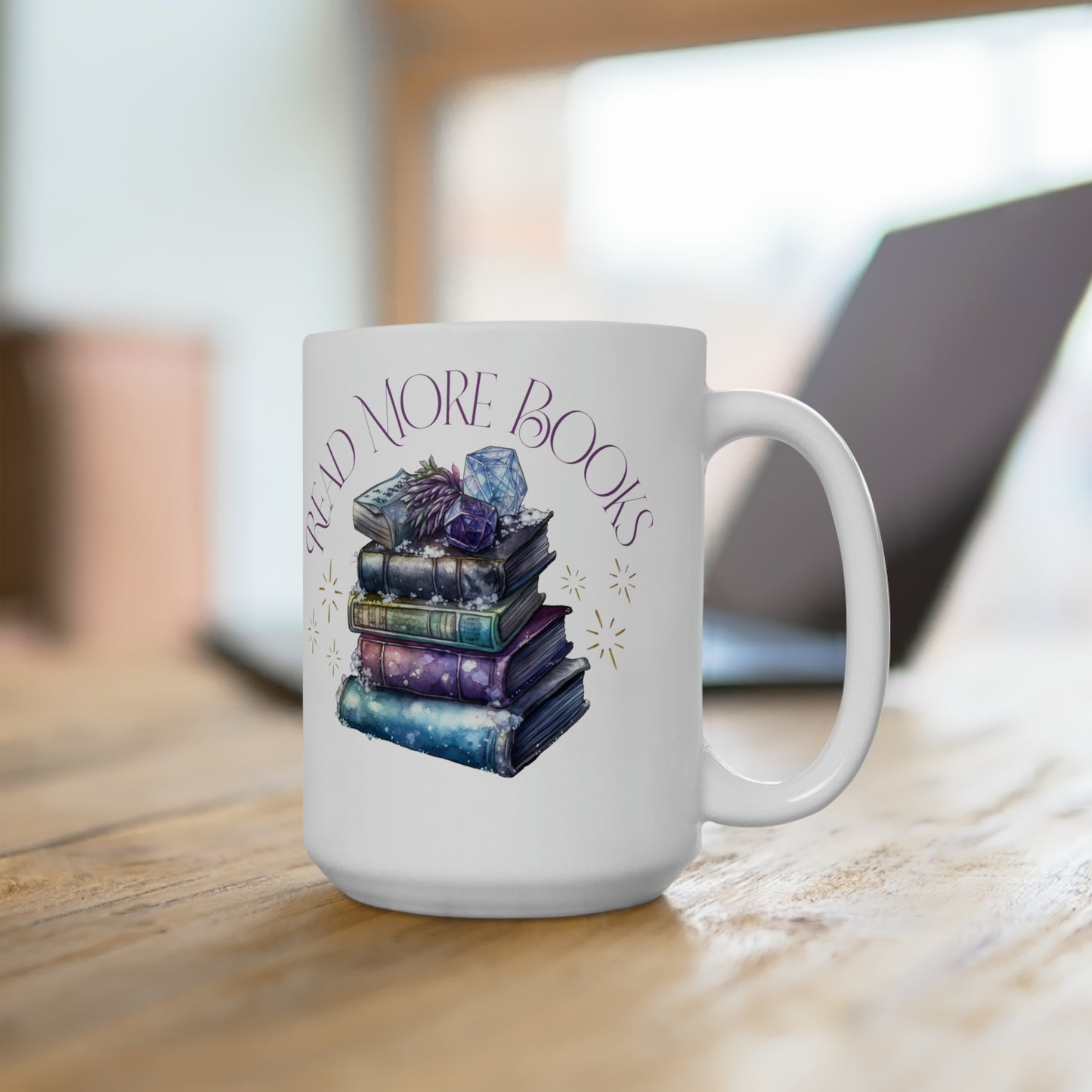 Read More Books Mug 15oz
