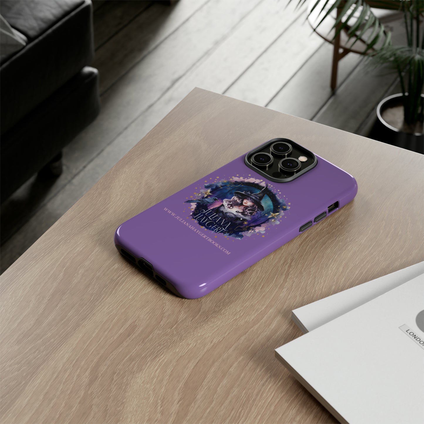 Juliana Haygert Logo 1 Purple Tough Cases (iPhone)