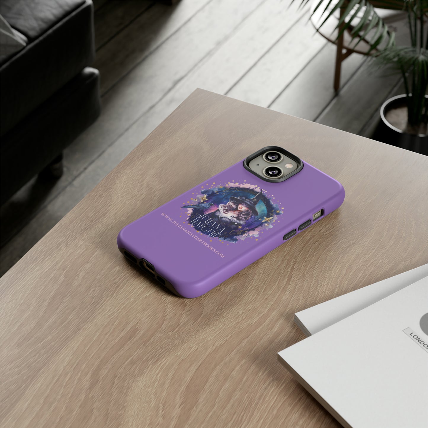 Juliana Haygert Logo 1 Purple Tough Cases (iPhone)