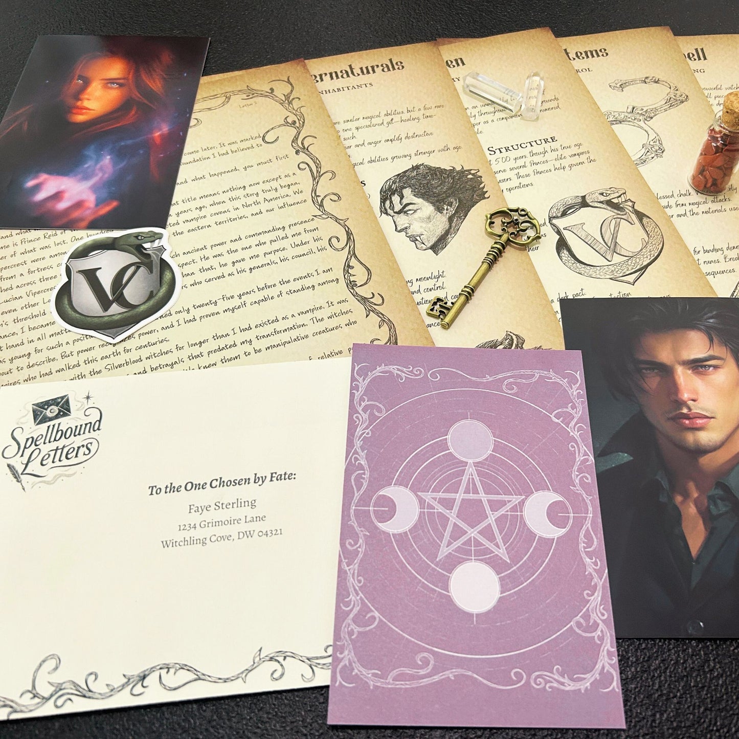 Spellbound Letters: Cursed Grimoire (Standard)
