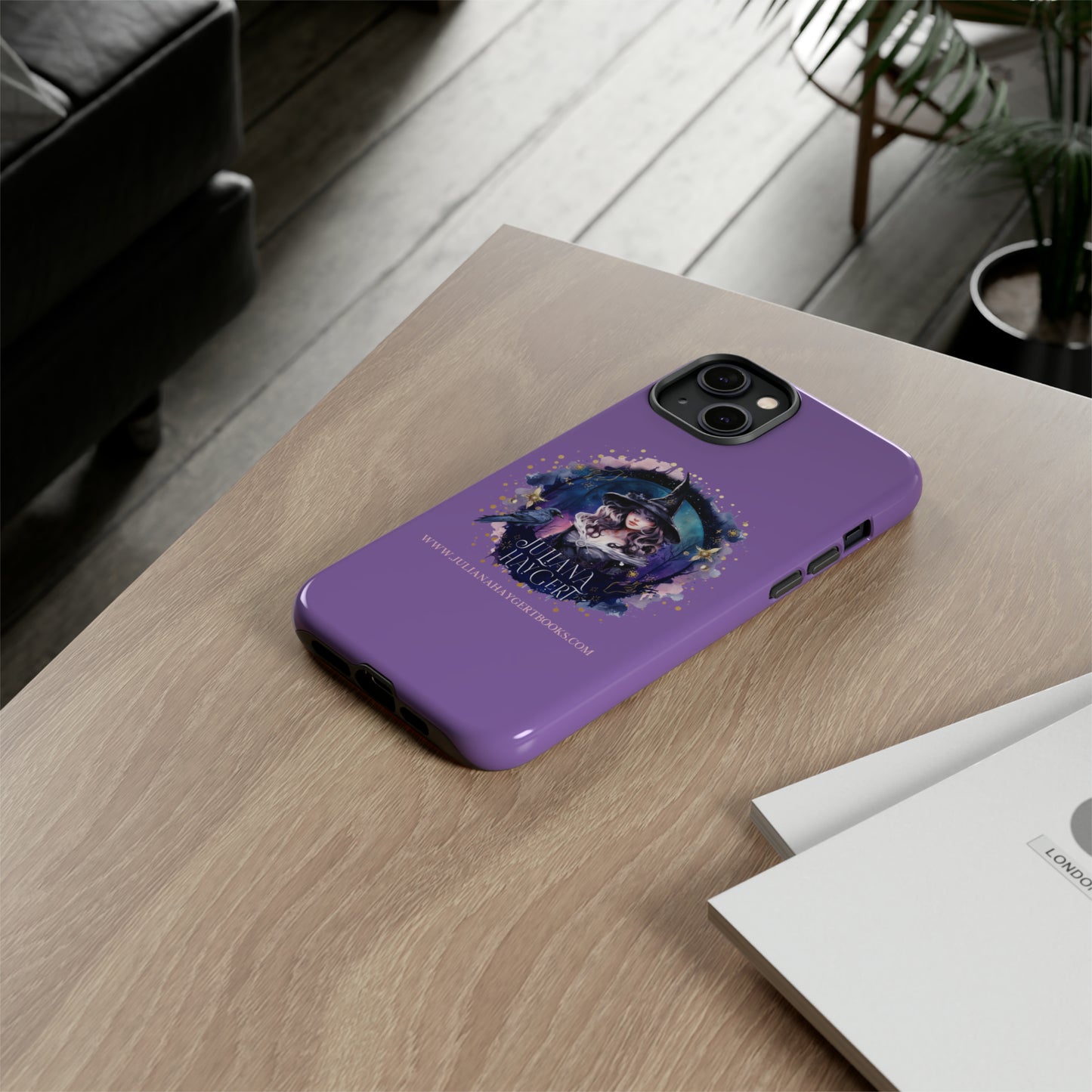 Juliana Haygert Logo 1 Purple Tough Cases (iPhone)