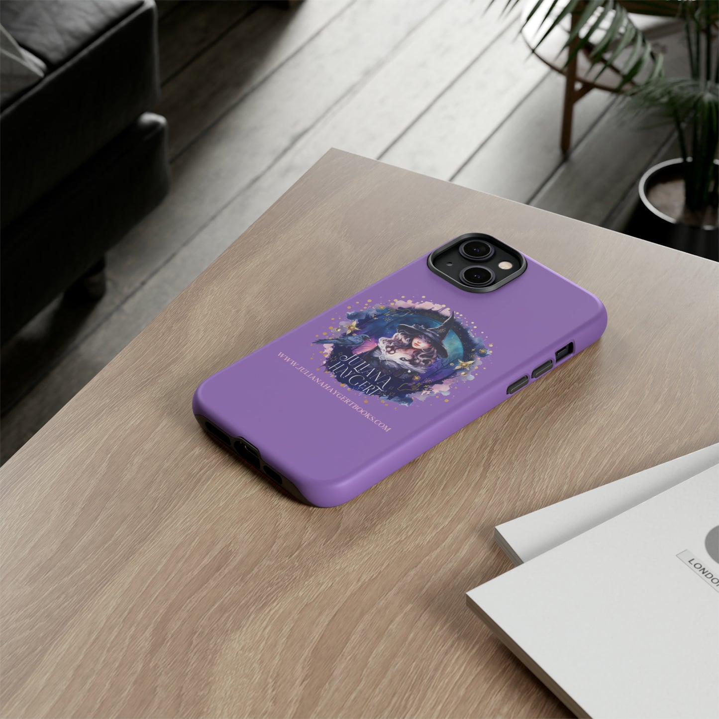 Juliana Haygert Logo 1 Purple Tough Cases (iPhone)