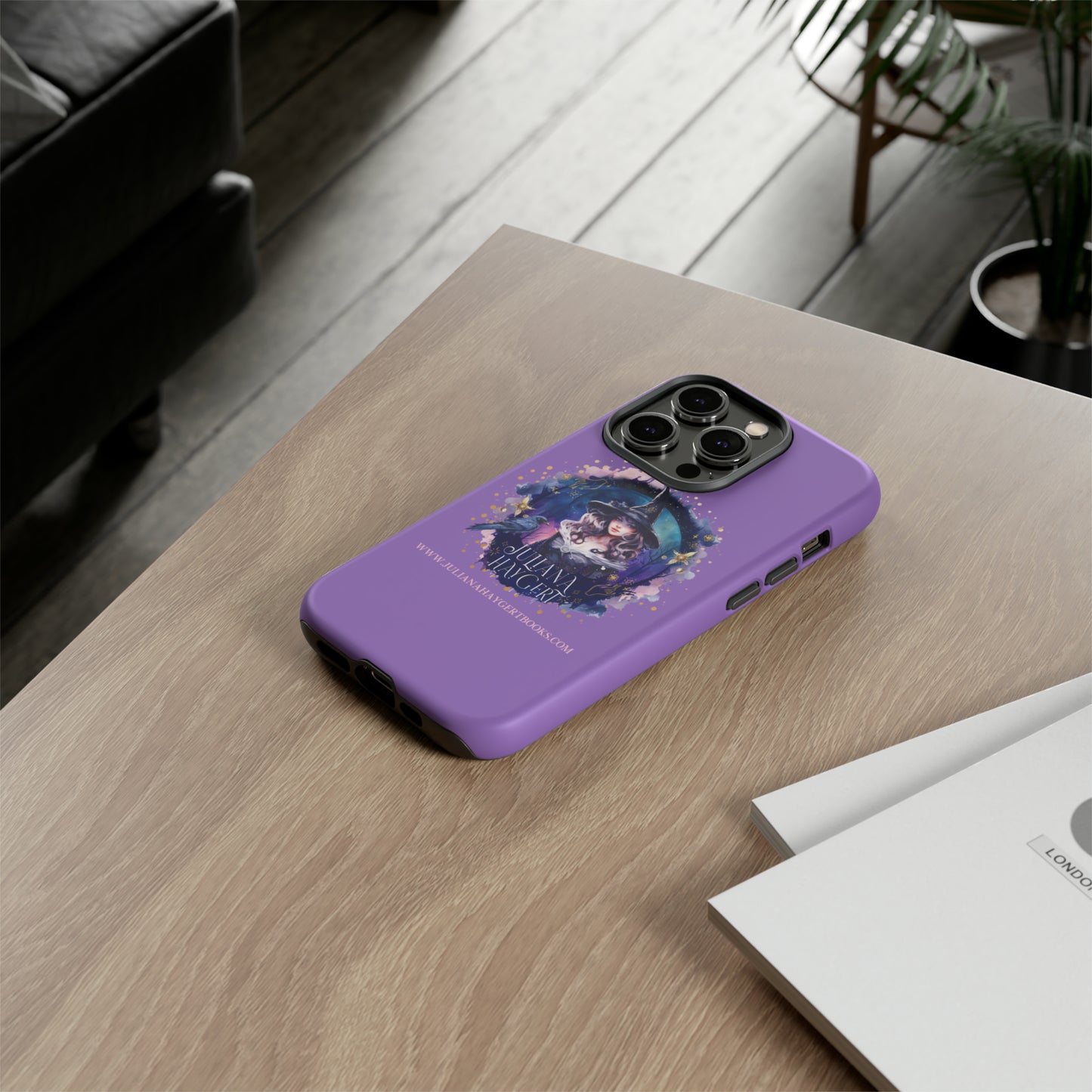 Juliana Haygert Logo 1 Purple Tough Cases (iPhone)
