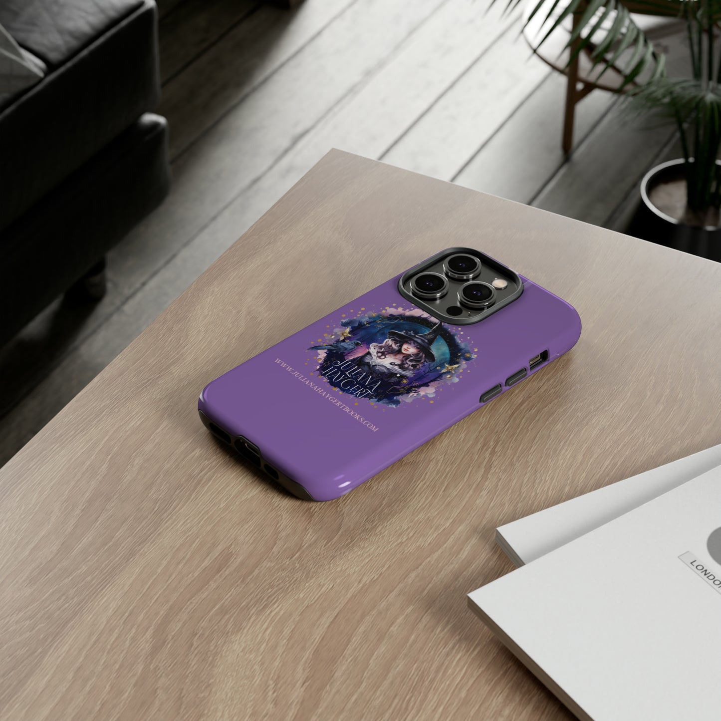 Juliana Haygert Logo 1 Purple Tough Cases (iPhone)