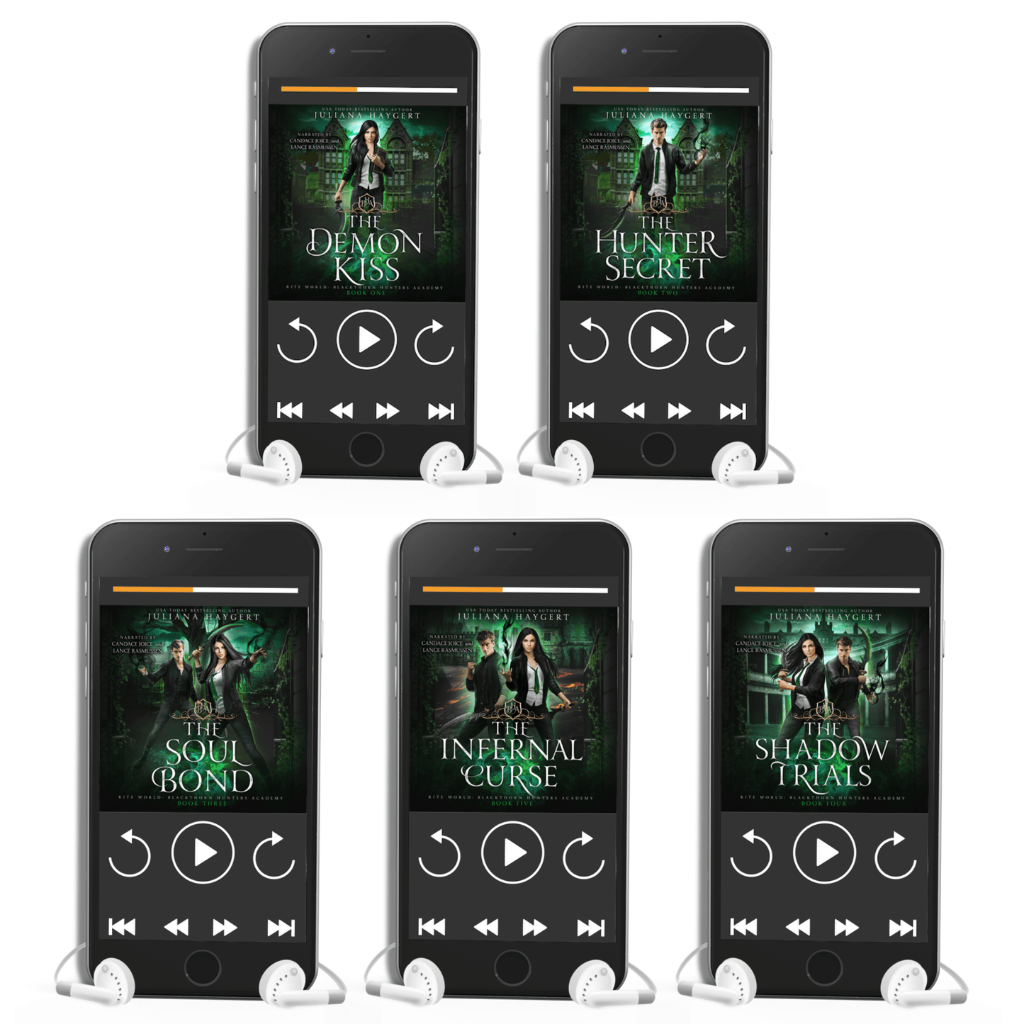 Rite World: Blackthorn Hunters Academy Audiobooks