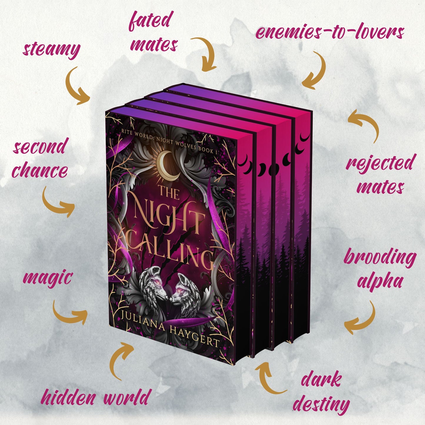 Night Wolves Special Edition Hardcover -- Book Box