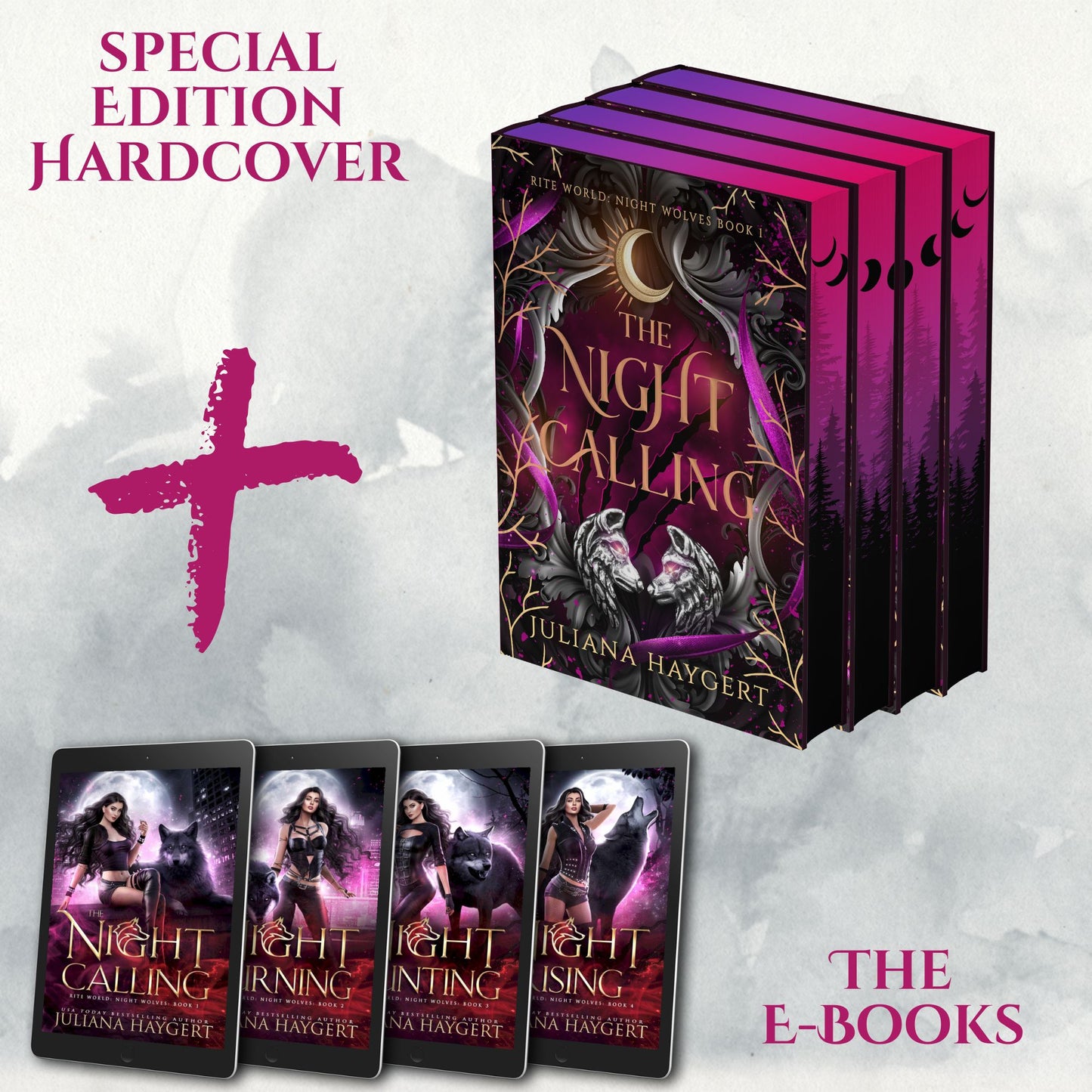 Night Wolves Special Edition Hardcover -- Series + E-books!