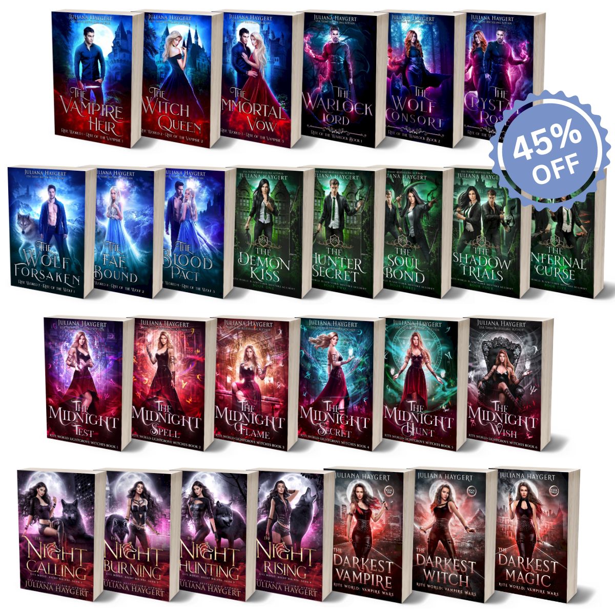 Ultimate Rite World Book Bundle (7 series!) -- Paperback
