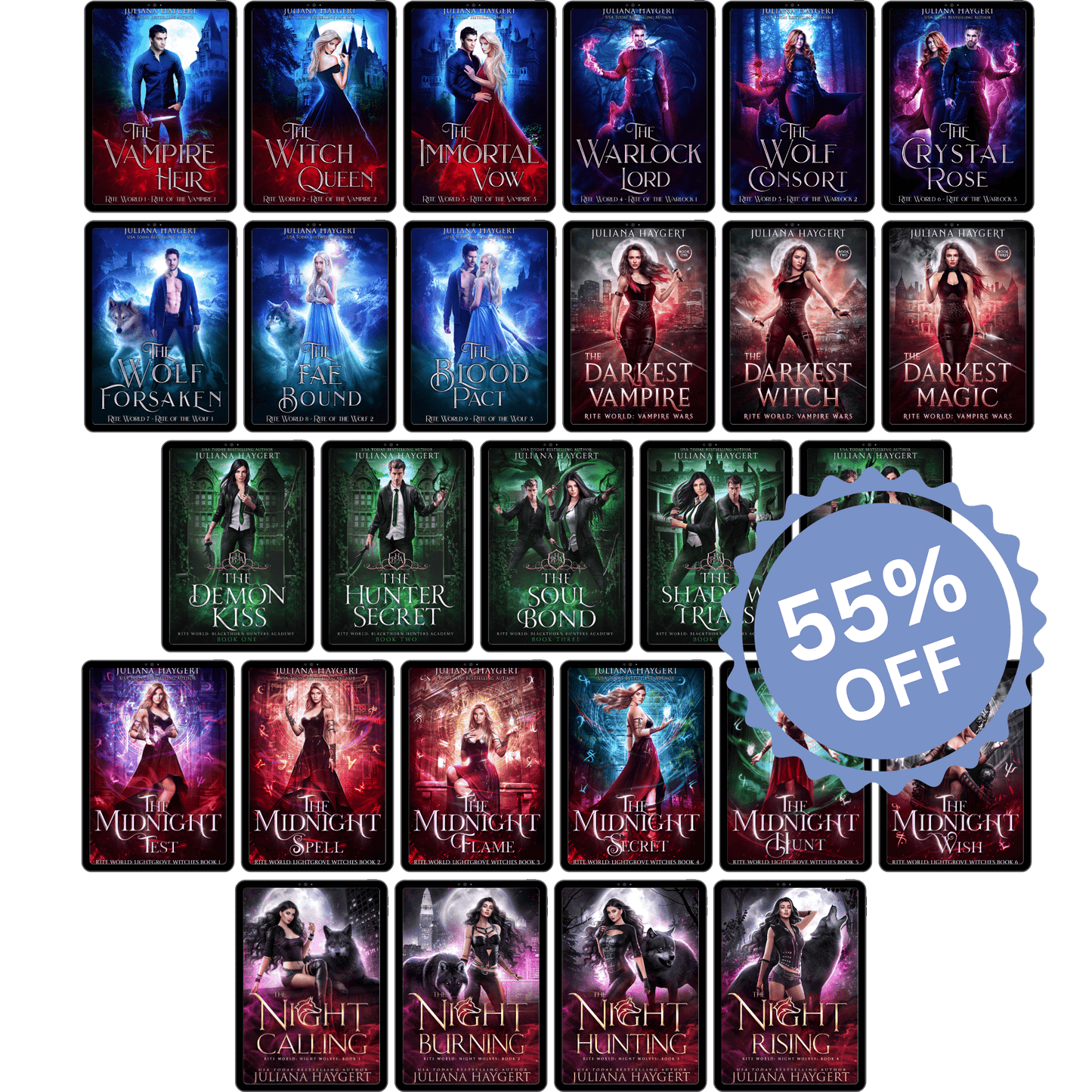 Ultimate Rite World E-Book Bundle (All 7 series in 1!)