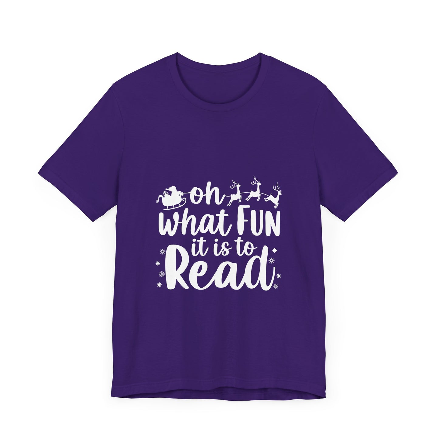 Oh What Fun It Is To Read Shirt