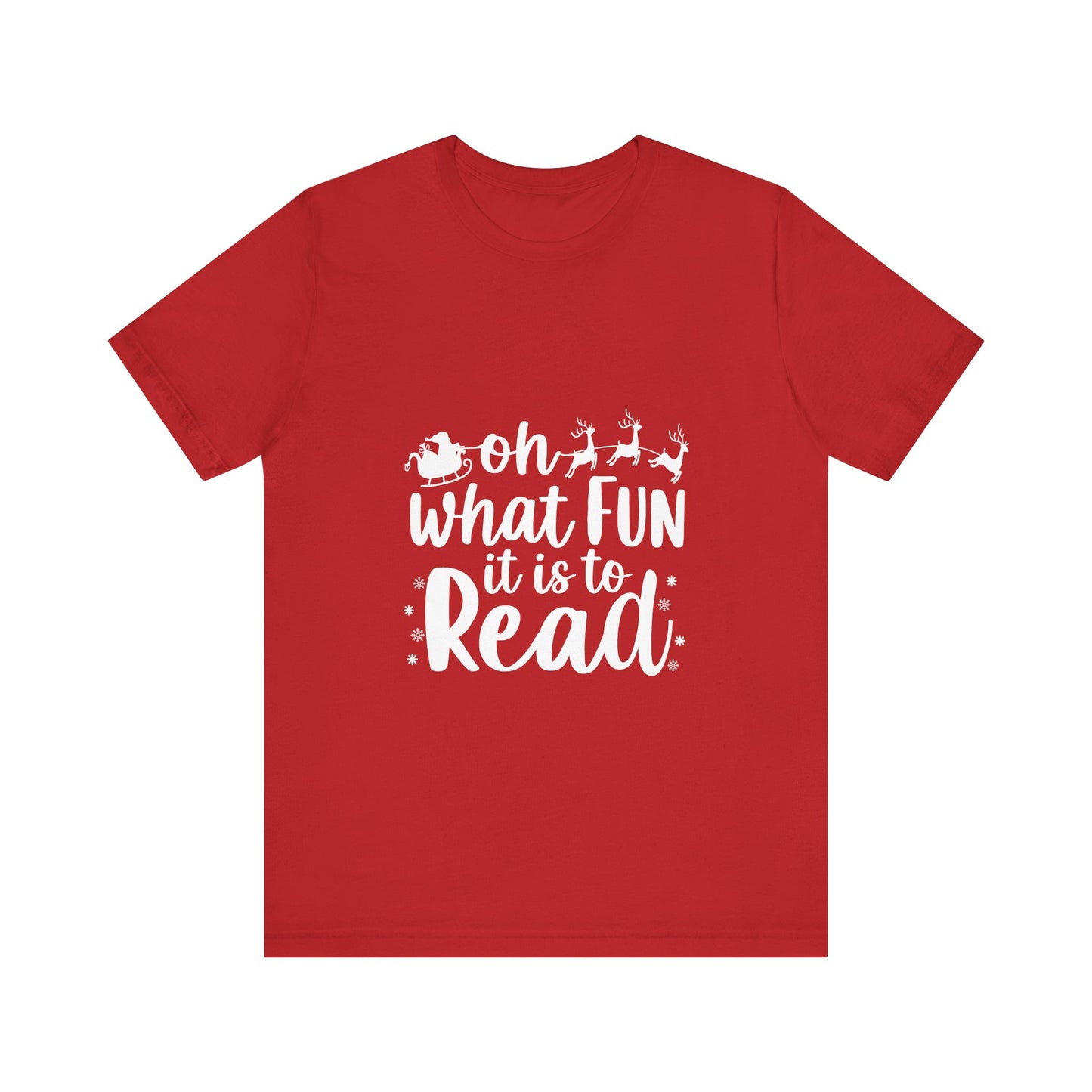 Oh What Fun It Is To Read Shirt