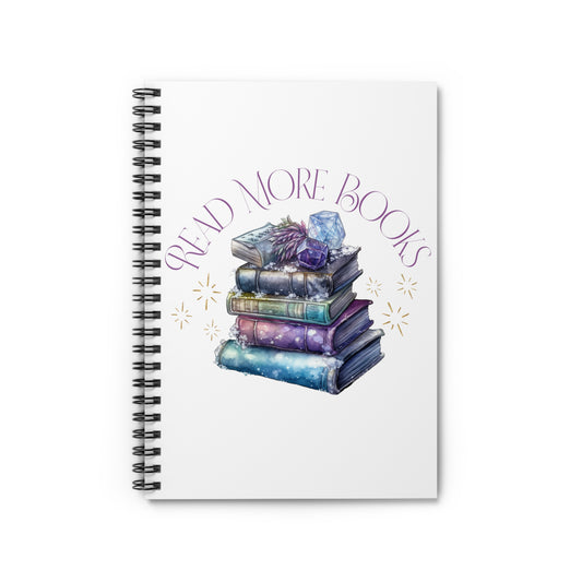 Read More Books Spiral Notebook