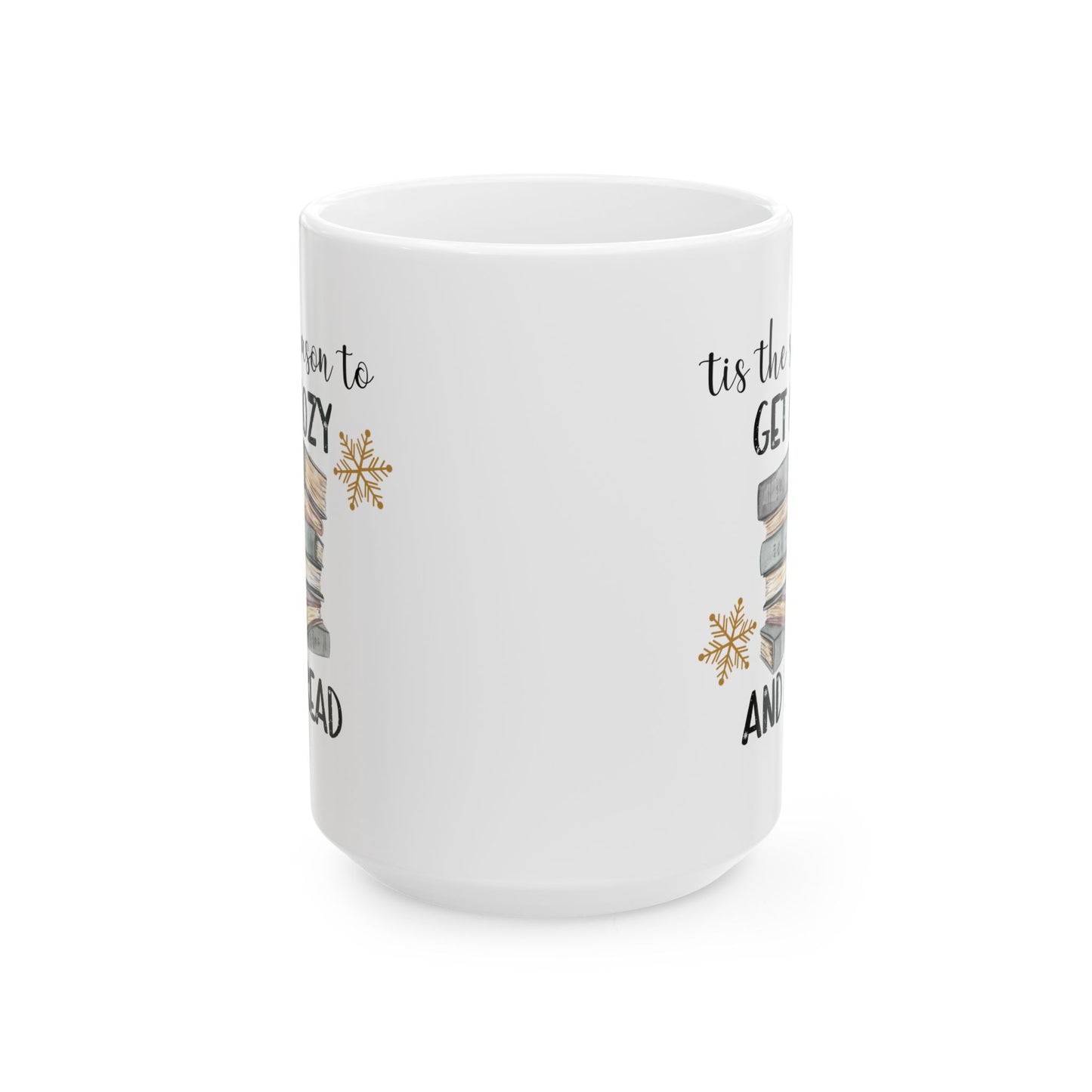 Tis The Season To Get Cozy And Read Mug