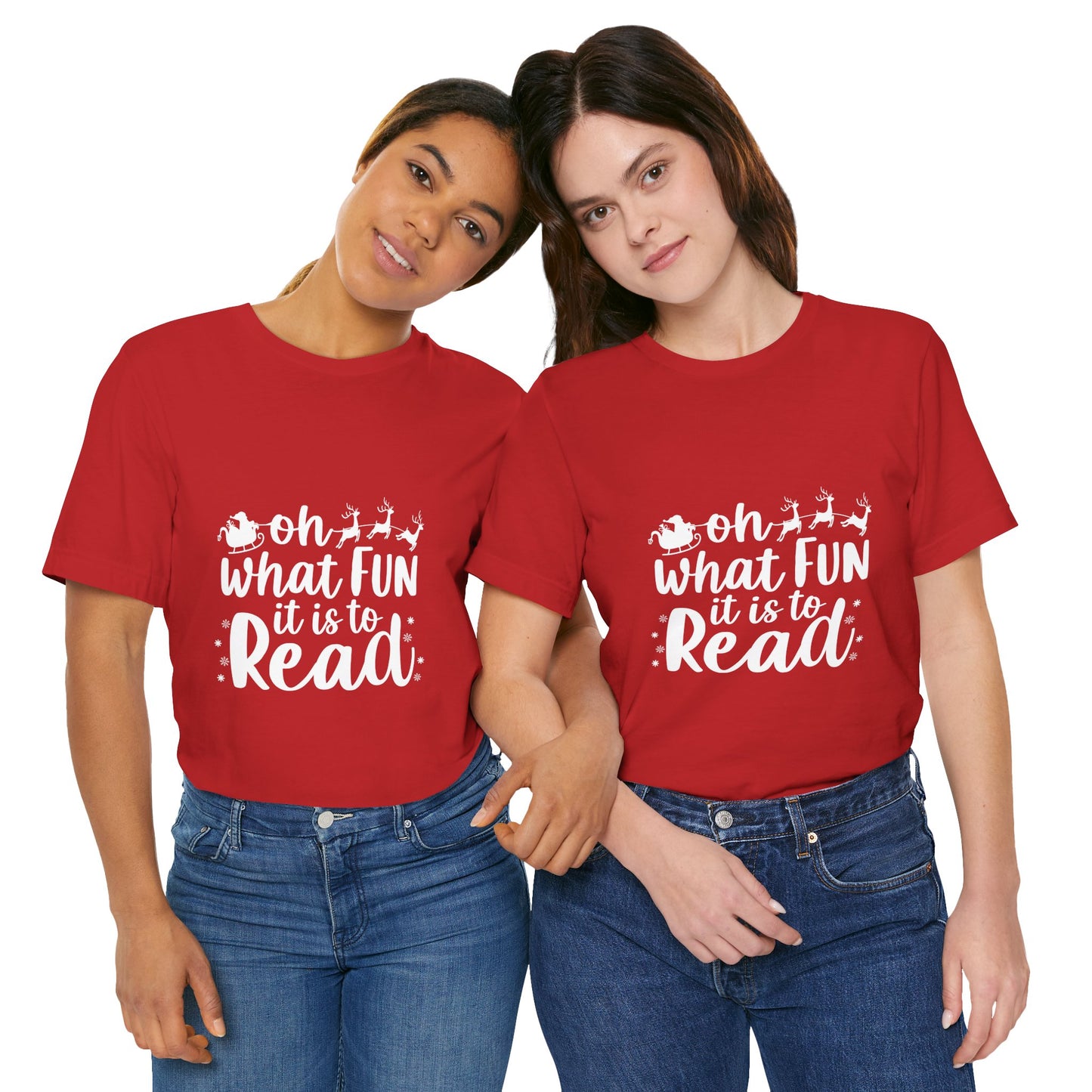 Oh What Fun It Is To Read Shirt