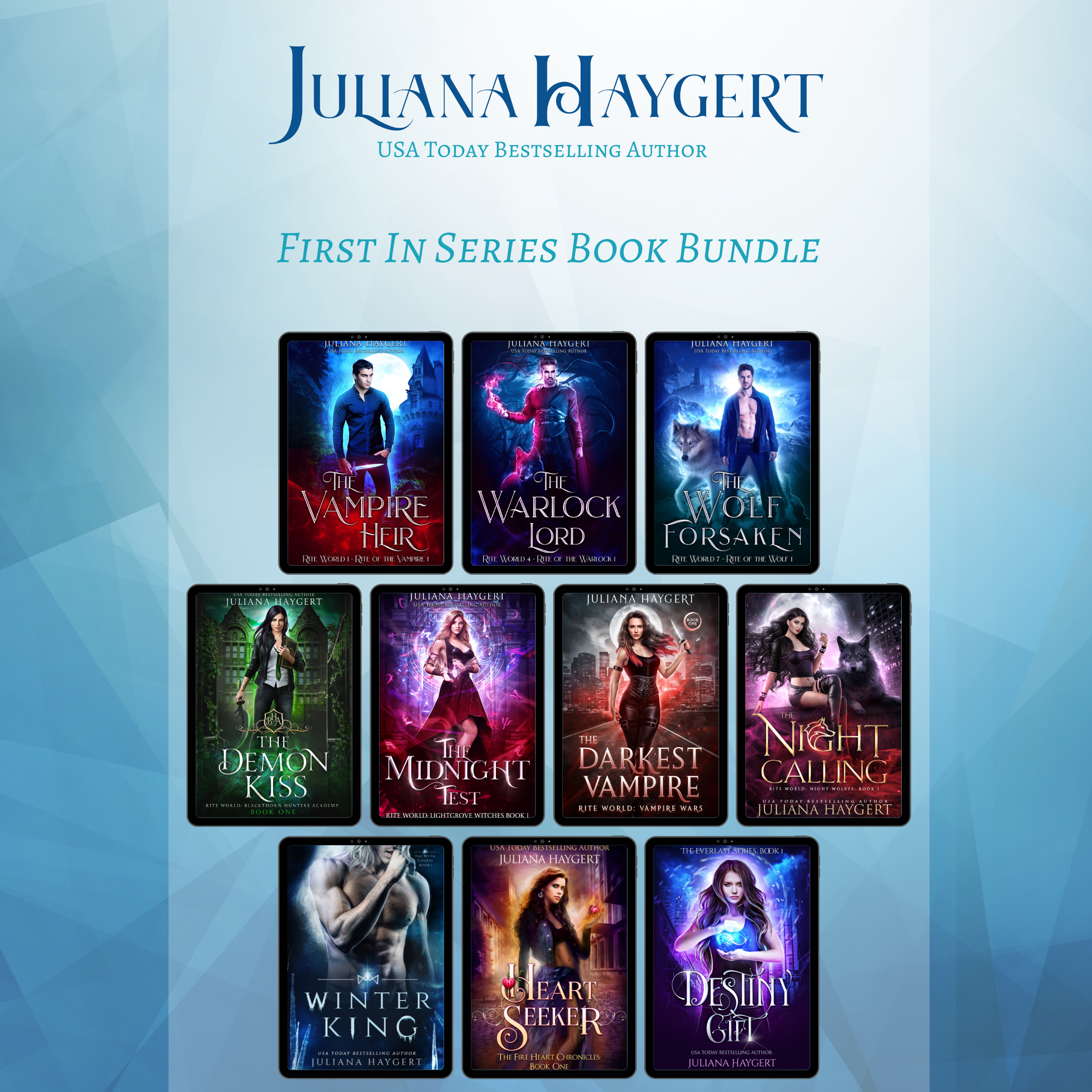 First　Series　in　Book　Bundle　–　Juliana　Haygert