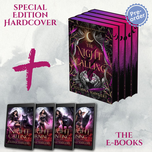 Night Wolves Special Edition Hardcover -- Series + E-books!