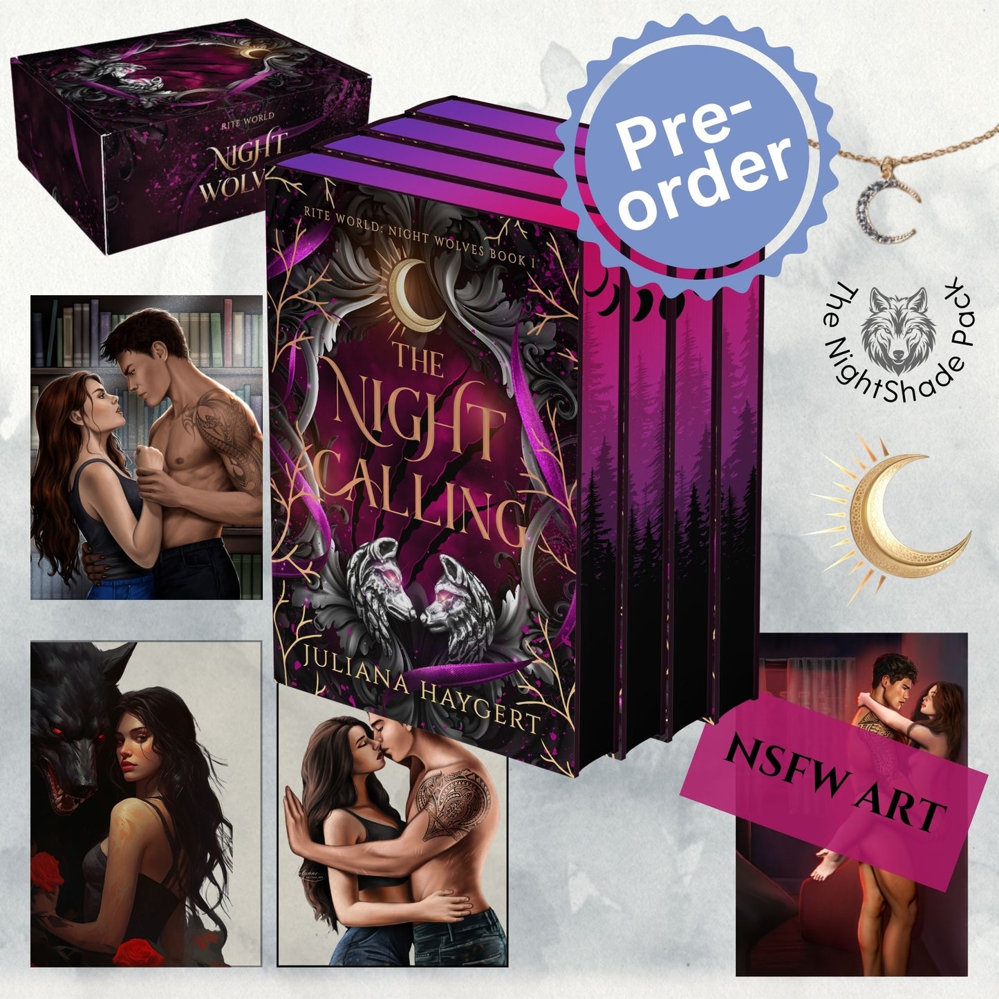 Night Wolves Special Edition Hardcover -- Book Box