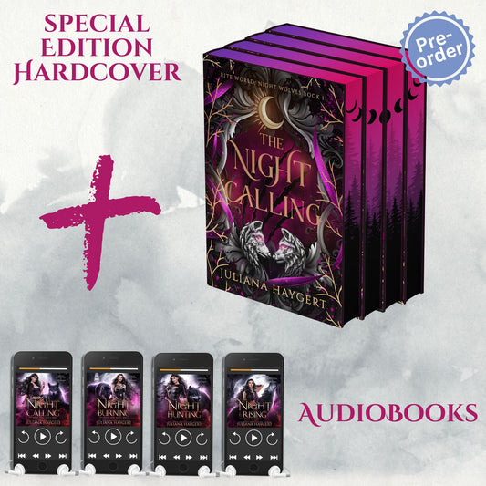 Night Wolves Special Edition Hardcover -- Series (Pre-order) + Audiobooks!