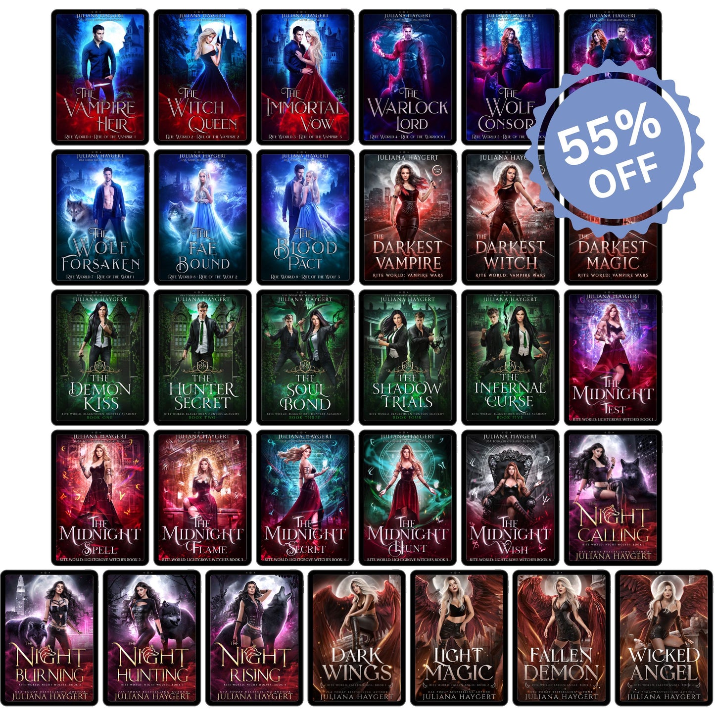 Ultimate Rite World E-Book Bundle (All 8 series in 1!)