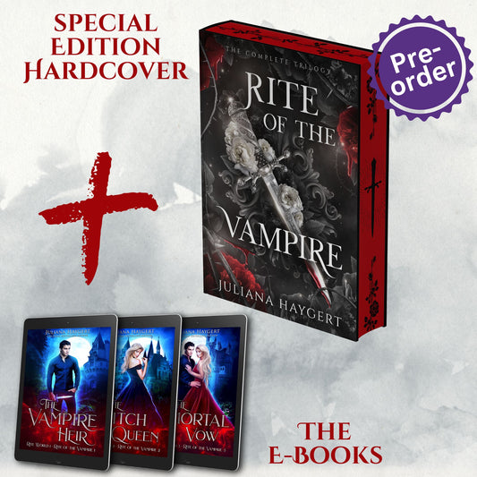 Rite of the Vampire Special Edition (3 in 1) -- Hardcover + E-books