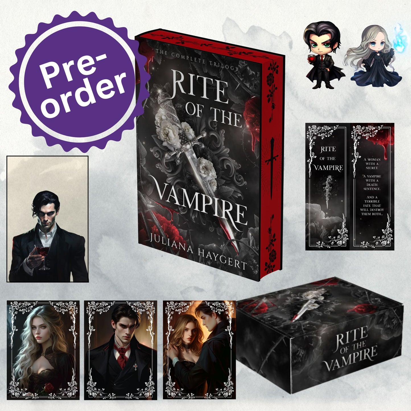 Rite of the Vampire Special Edition (3 in 1) -- Book Box