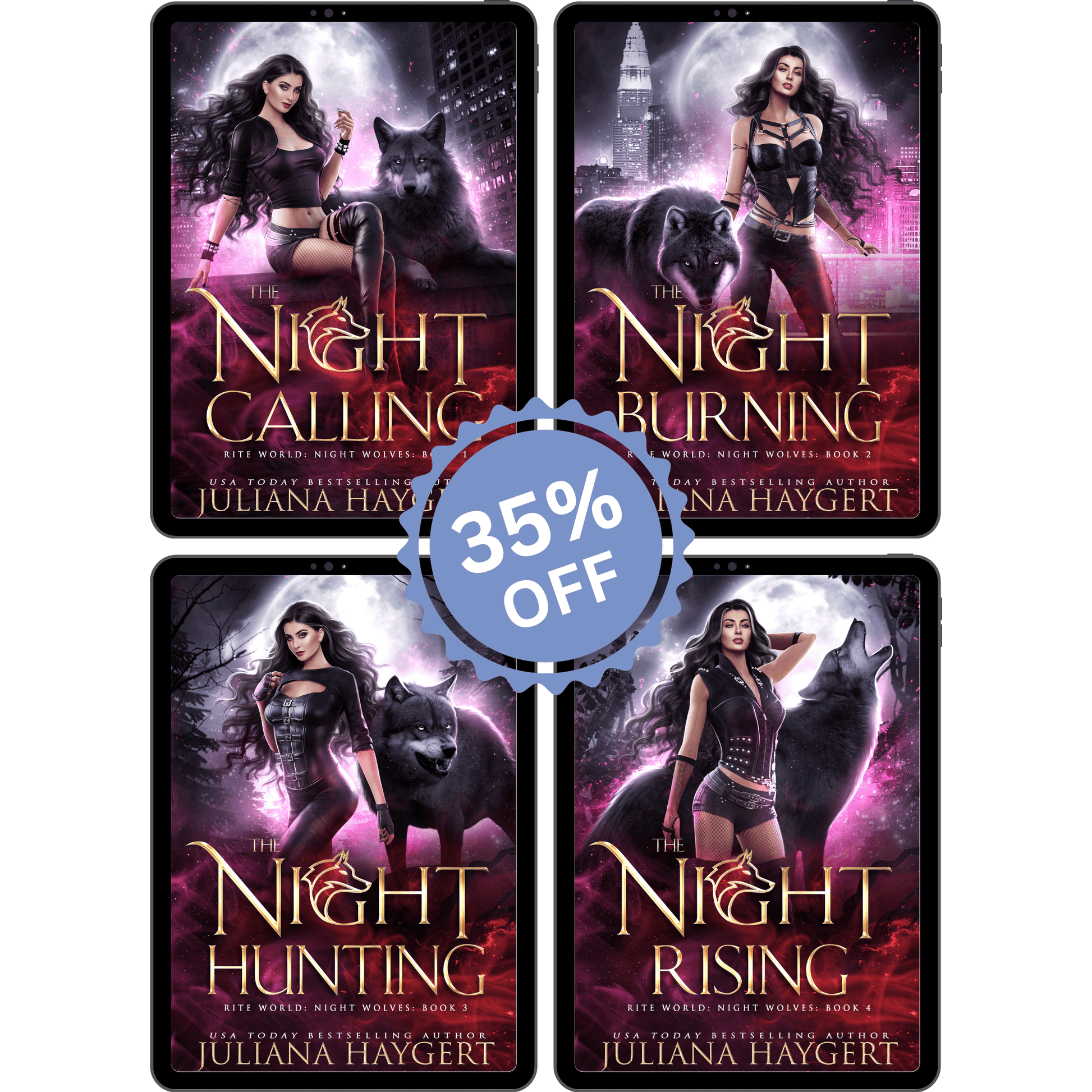 Rite World: Night Wolves Series Book Bundle – Juliana Haygert