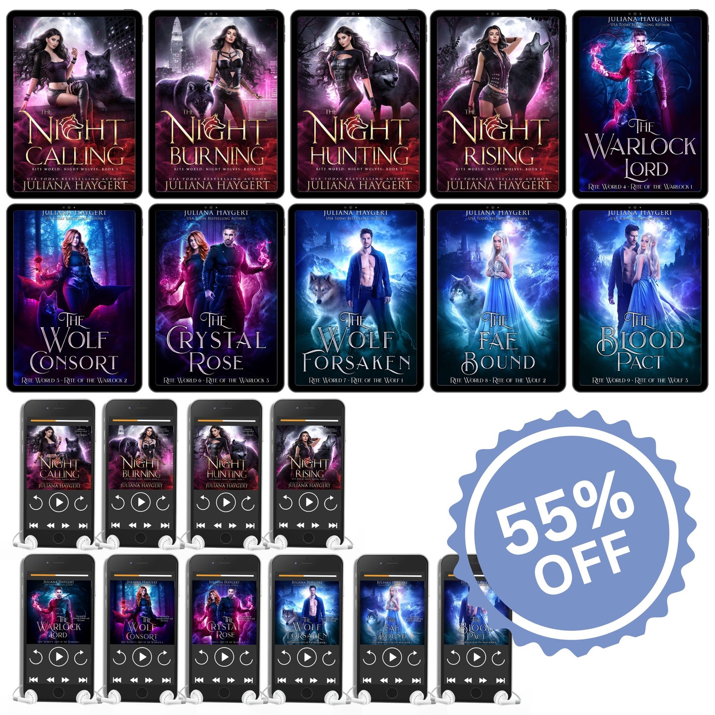 The Ultimate Wolf Shifter Book Bundle -- Ebook + Audio