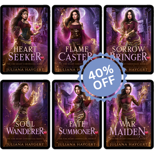 The Fire Heart Chronicles E-Book Bundle – Juliana Haygert