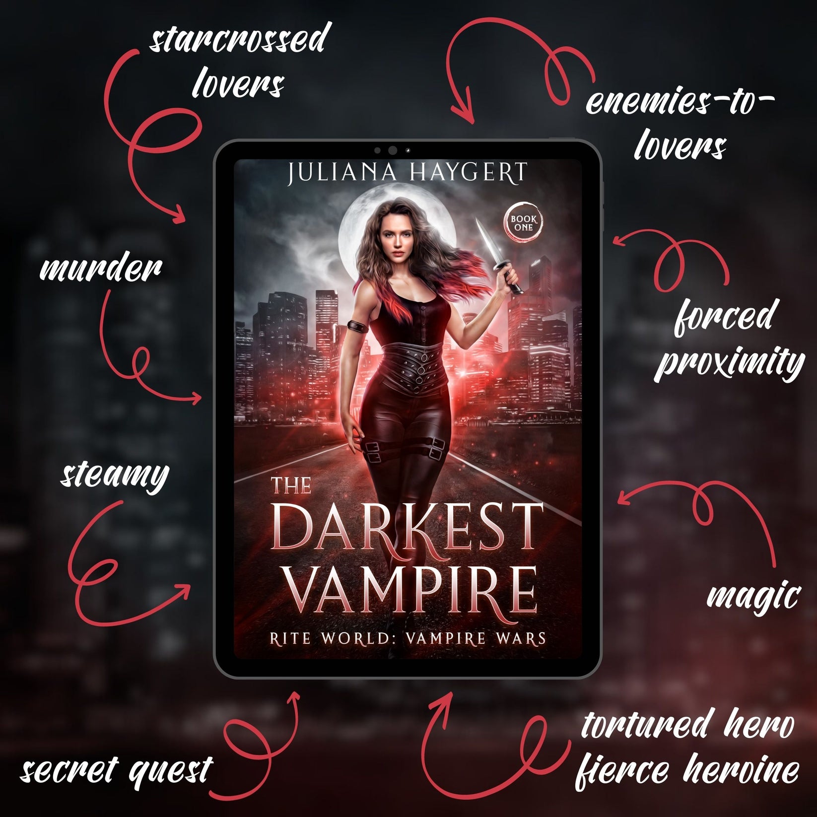 The Darkest Vampire Audiobook – Juliana Haygert